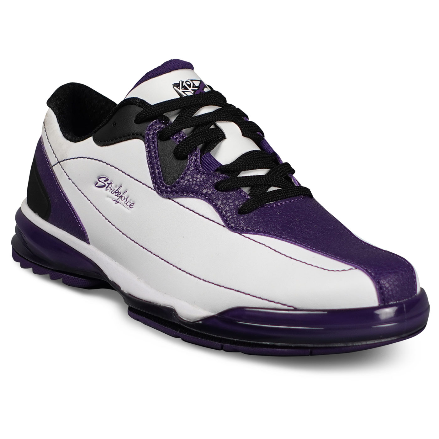 KR Strikeforce Dream White Purple Women's Right Hand Bowling Shoes