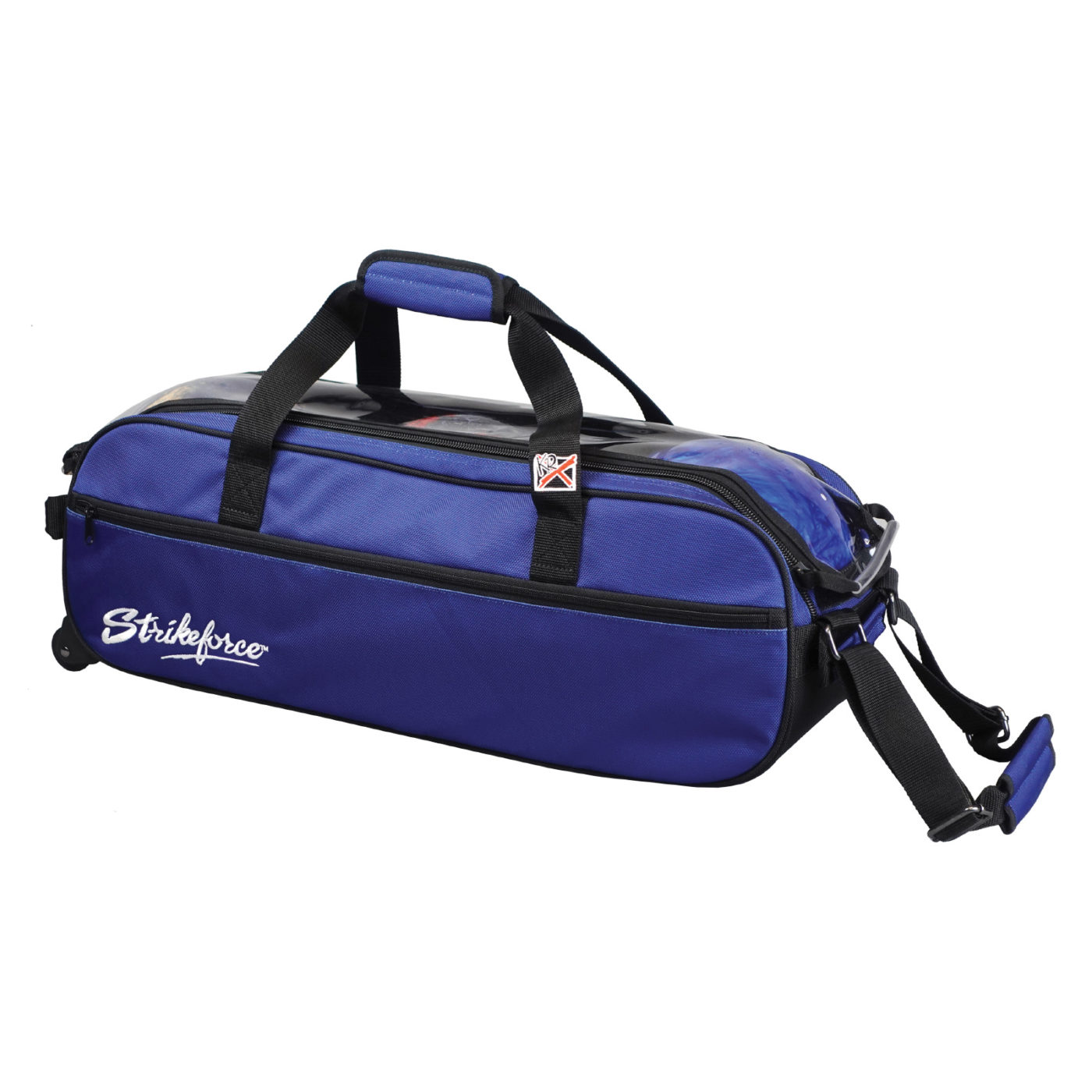 KR Eliminator 3 Ball Slim Triple Roller Royal Bowling Bag