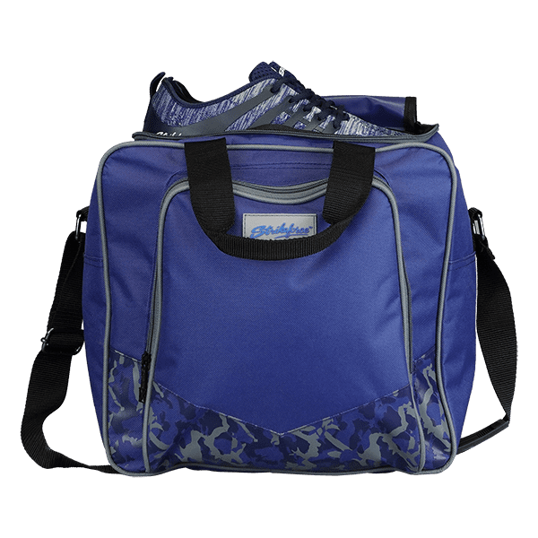 KR Krest 1 Ball Single Tote Navy Camo Bowling Bag