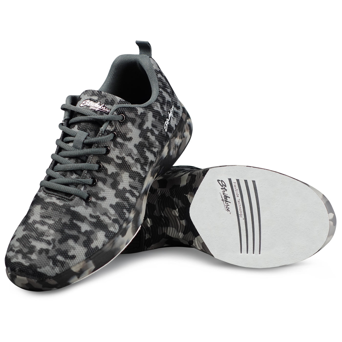 KR Strikeforce Aviator Grey Camo Men's Bowling Shoes - Image 5