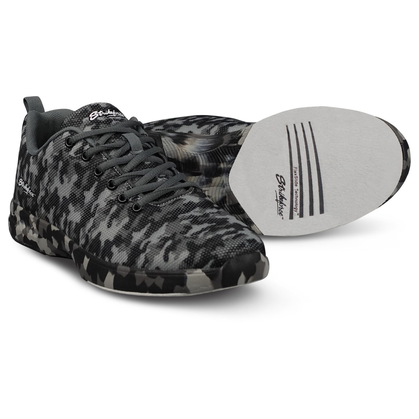 KR Strikeforce Aviator Grey Camo Men's Bowling Shoes - Image 6