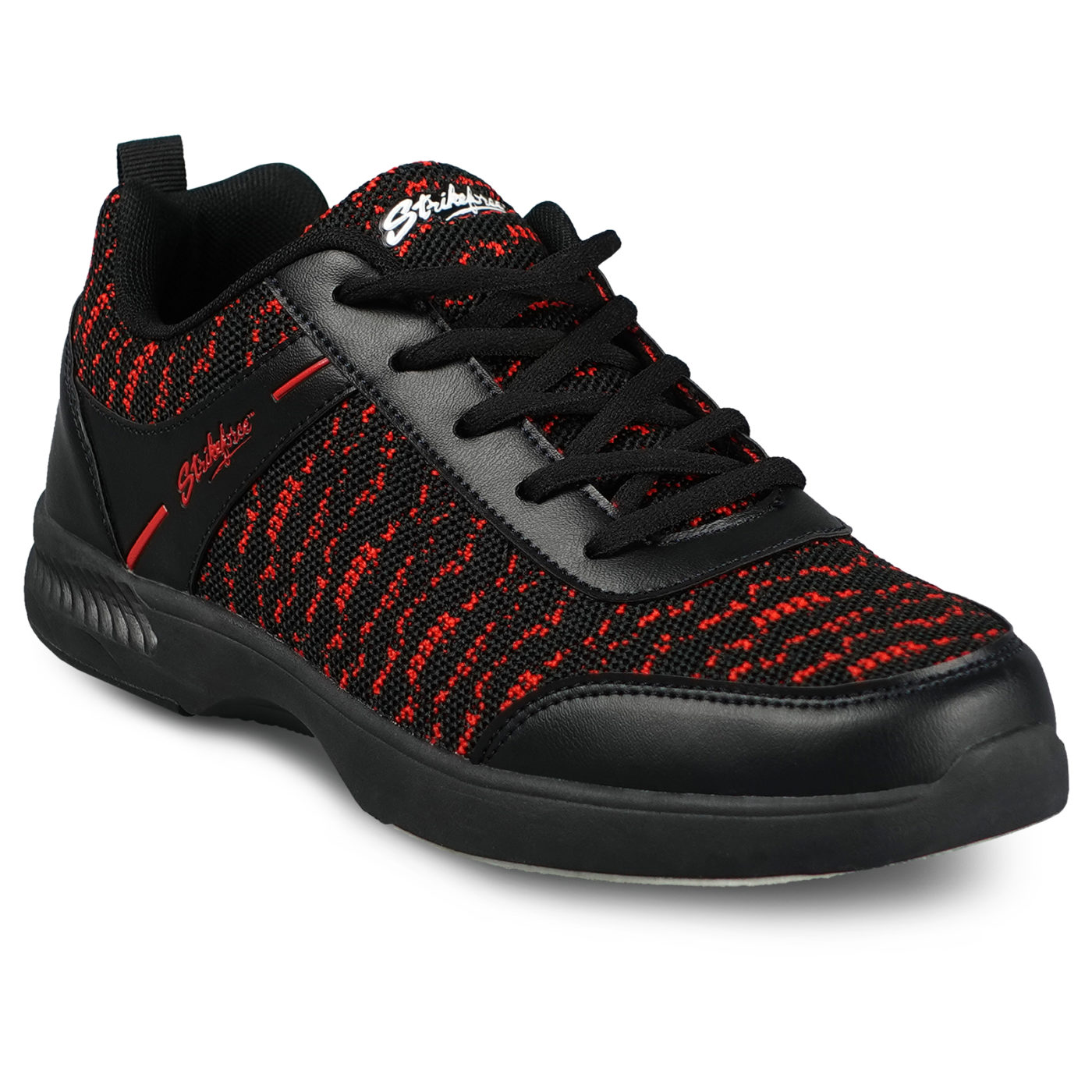 Image of KR Strikeforce Flyer Mesh Lite Black Cardinal Men's Bowling Shoes