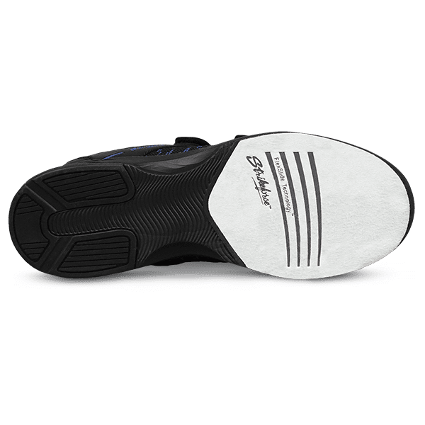 KR Youth Flyer Mesh Lite Velcro Black Royal Bowling Shoes - Image 5