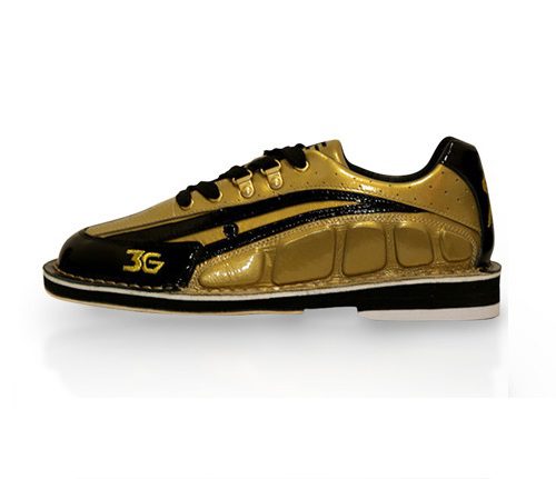 Image of 3G Mens Belmo Tour S Gold Black Right Hand Bowling Shoes
