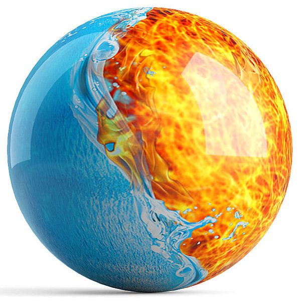 OTB Fire & Ice Bowling Ball by Kelleigh Williams - Image 2