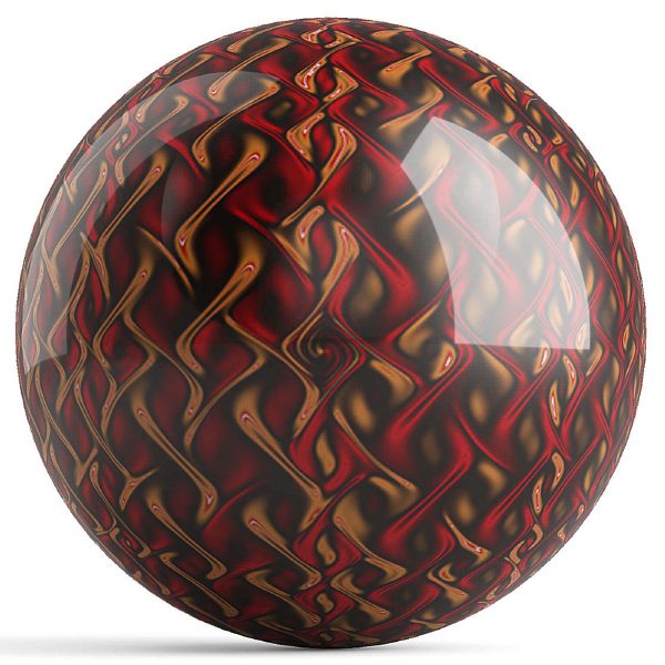 OTB Lava Bowling Ball by Stan Ragets - Image 2