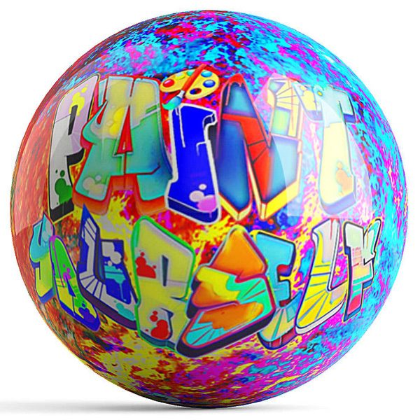 OTB Paint Yourself Bowling Ball by Kelleigh Williams