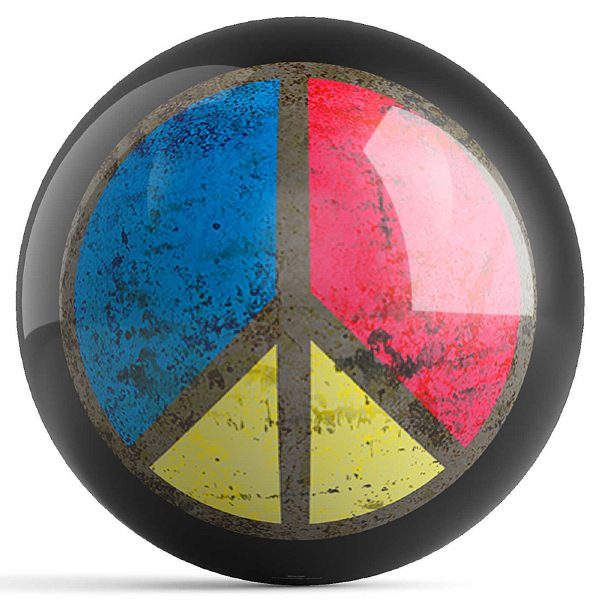 OTB Peace Bowling Ball by Houk - Image 2