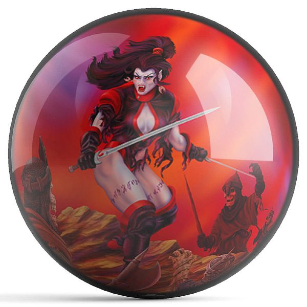 OTB Scarlet Fury Bowling Ball by Michael Graham - Image 2
