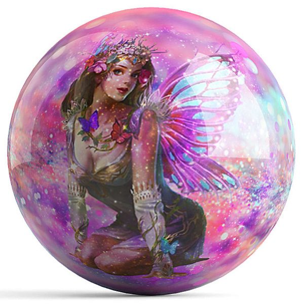OTB Sparkly Fairy Bowling Ball by Kelleigh Williams