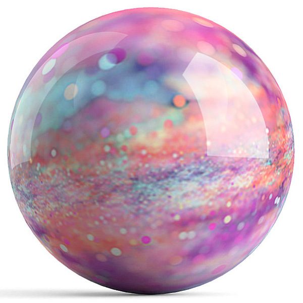 OTB Sparkly Fairy Bowling Ball by Kelleigh Williams - Image 2