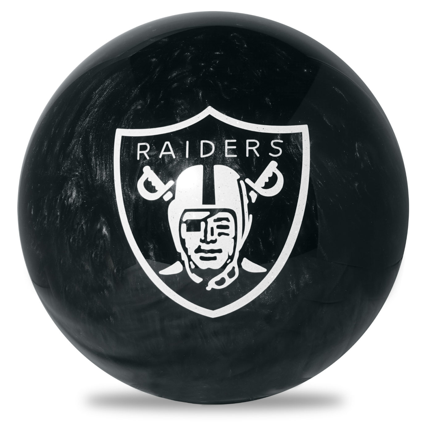 OTB NFL Las Vegas Raiders Engraved Bowling Ball