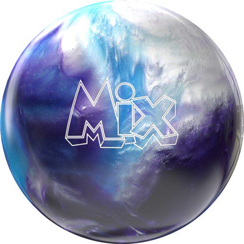 Storm Mix Purple Blue White Bowling Ball