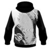 12Bagger Bowling Strikers Contrasting Lines Coolwick Dye-Sub Hoodie - Image 2