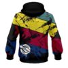 12Bagger Bowling Strikers Quad Stripe Coolwick Dye-Sub Hoodie - Image 2