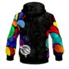 12Bagger Bowling Strikers Stained Glass Coolwick Dye-Sub Hoodie - Image 2