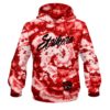 12Bagger Ribbon Strikers Red Cloud Coolwick Dye-Sub Hoodie
