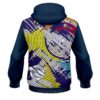 12Bagger Bowling Strikers Vinyl Scratch Coolwick Dye-Sub Hoodie - Image 2