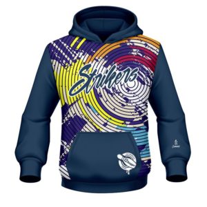 12Bagger Bowling Strikers Vinyl Scratch Coolwick Dye-Sub Hoodie