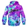 12Bagger Ribbon Strikers Purple Cloud Coolwick Dye-Sub Hoodie