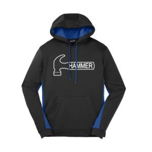 Hammer CoolWick Men's Black Royal Fleece Colorblock Hoodie