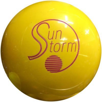 Storm Yellow Sun Storm Bowling Ball l + FREE SHIPPING - BowlersMart.com