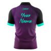 CoolWick Elite Purple Teal Quartet Sash Zip Jersey - Image 2