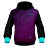 CoolWick Elite Purple Teal Quartet Hoodie