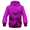 CoolWick Elite Purple Molecule Hoodie
