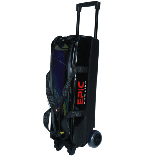 Image of Epic 3 Ball Flash Triple Tote Deluxe Black Bowling Bag