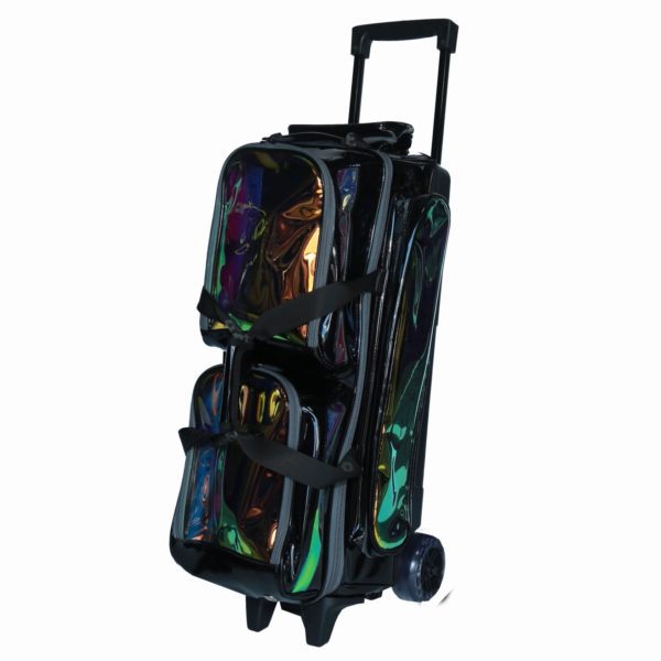 Image of Epic 3 Ball Triple Luminous Black Bowling Bag