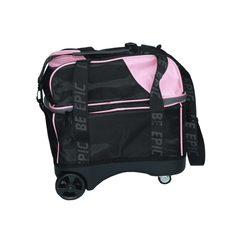 Pink/Black Spiral Single Bowling Bags FREE SHIPPING