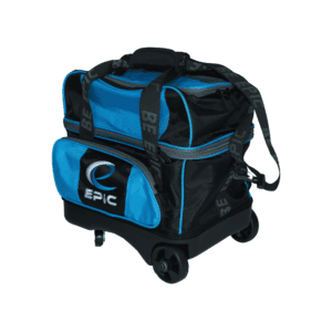 Elite Basic Single Roller Aqua Bowling Bag