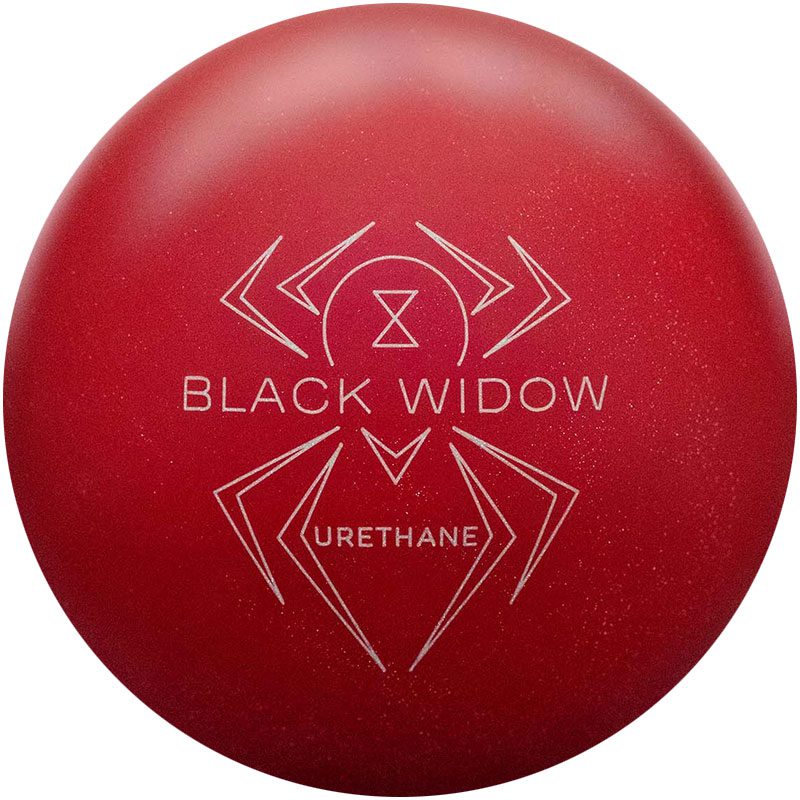 Image of Hammer Black Widow Red Solid Urethane Overseas Bowling Ball