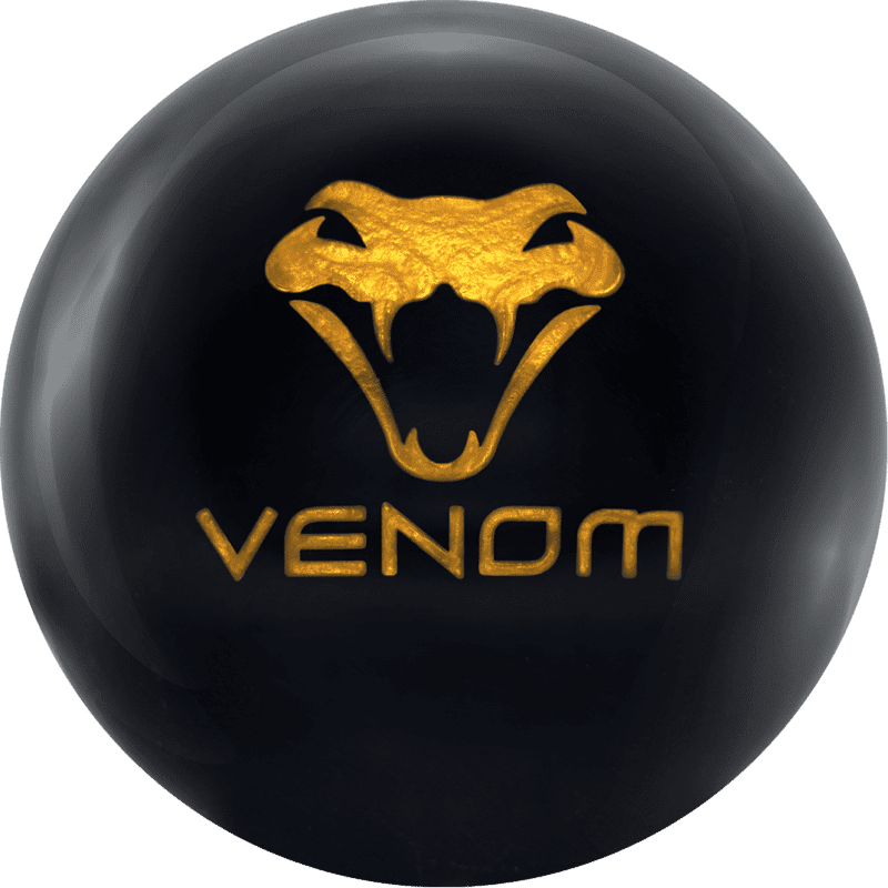 Image of NEW! Motiv Black Venom Bowling Ball