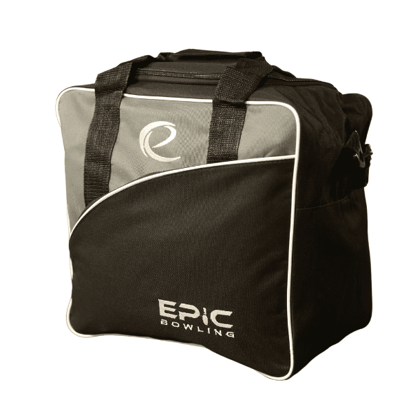Image of Epic Simple Charcoal 1 Ball Single Tote Bowling Bag