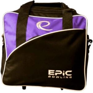 Epic Simple Purple 1 Ball Single Bowling Bag