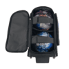 Brunswick Charger Double 2 Ball Roller Red Bowling Bag - Image 3