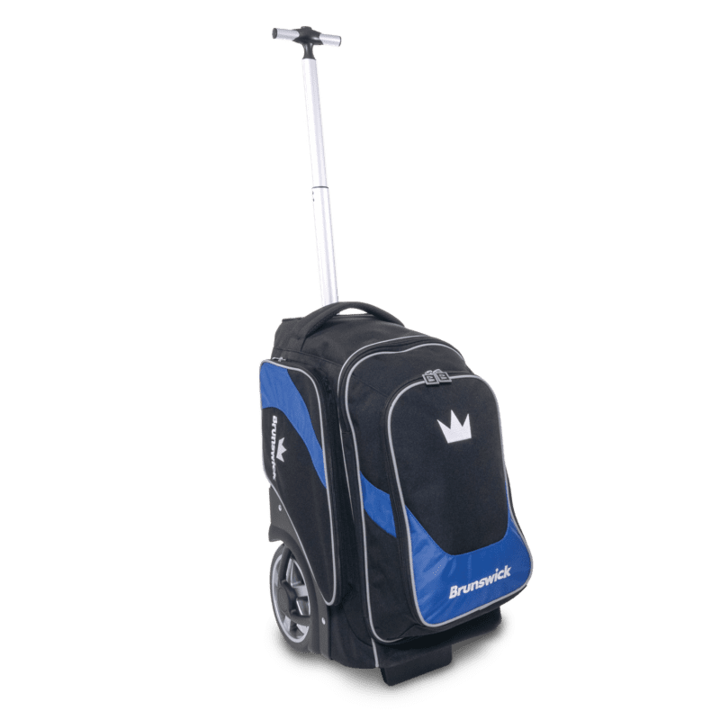 Brunswick Charger Double Ball Roller Blue Bowling Bag FREE