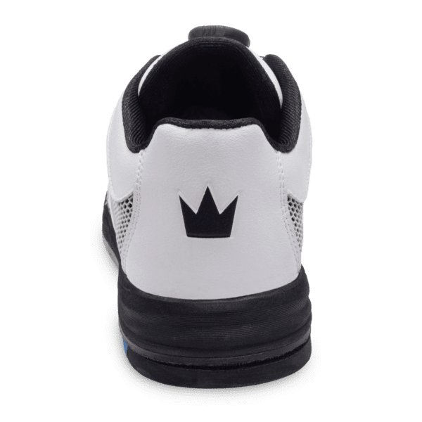 Brunswick Men's Fury White Right Hand Bowling Shoes + FREE