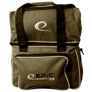 Epic Supreme Charcoal 1 Ball Single Tote Bowling Bag