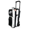Genesis Carbon 3 Ball Triple White Bowling Bag