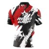 Roto Grip Red Hexagram Quick Ship CoolWick Bowling Jersey - Image 2