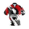 Roto Grip Red Hexagram Quick Ship CoolWick Bowling Jersey