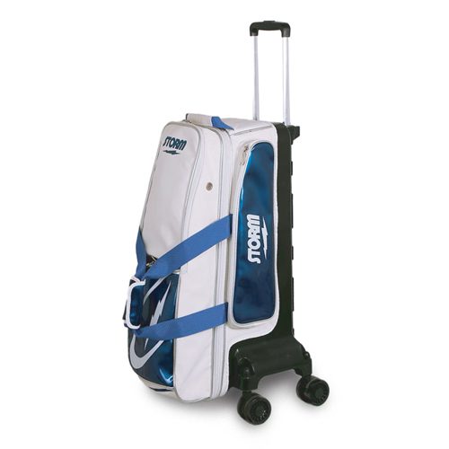 Storm 3 Ball Rolling Thunder Signature Bowling Bag White/Blue