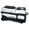 Genesis Carbon 3 Ball Triple White Bowling Bag - Image 2