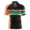 CoolWick Elite Expo Orange Sash Zip Jersey - Image 2