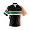 CoolWick Elite Expo Orange Sash Zip Jersey