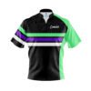 CoolWick Elite Expo Purple Sash Zip Jersey