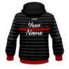 CoolWick Elite Red Stripe Hoodie - Image 2